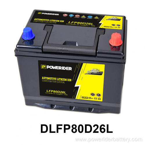 12.8v 691wh 1020a lithium ion car starter battery